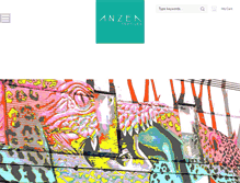 Tablet Screenshot of anzea.com